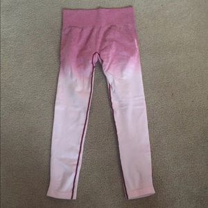 SOLD Pink Ombré Gymshark Seamless Leggings